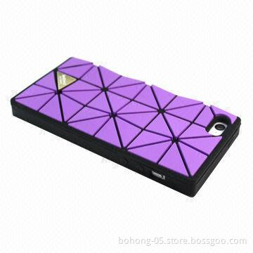 Silicone case for iPhone 5S, different colors are available, 500pcs each color MOQ